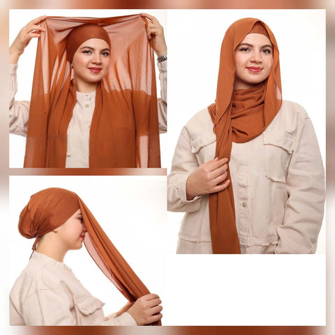 Chiffon Instant Hijab