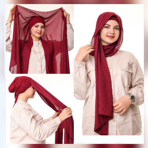 Chiffon Instant Hijab