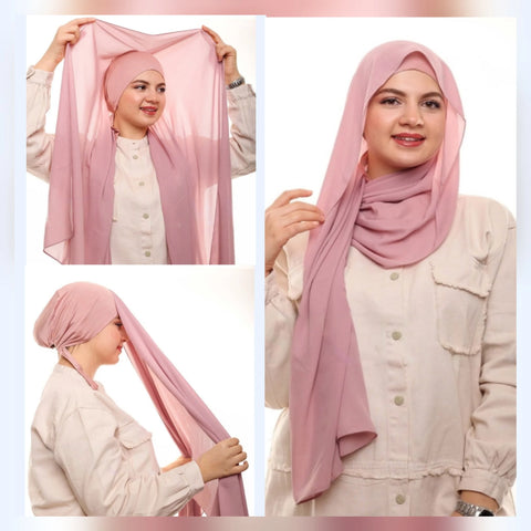 Chiffon Instant Hijab